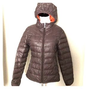 Olive Down Filled Jacket Ultra Lightweight Medium